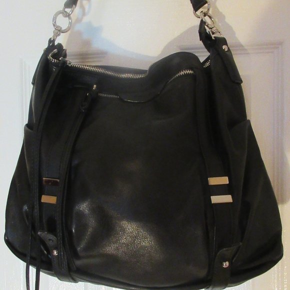 Rabeanco is a Genuine Leather  luxury black handbag - Picture 12 of 13